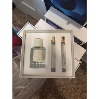 CHLOE蔻依 仙境花園香水禮盒 (50ml+10ml+10ml) -北國雪松(50ml) -木蘭詩語(10ml)
