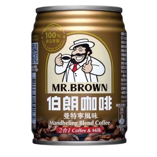 最新日期 現貨 速發 金車 伯朗曼特寧無糖咖啡 易開罐 240ml 24入1箱 蝦皮ok限1箱 宅配通可3箱