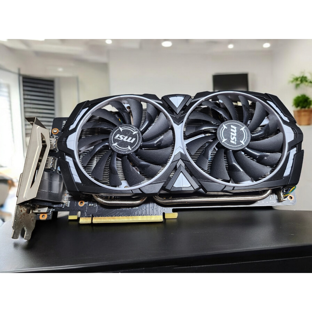 含稅 微星 GeForce GTX 1060 ARMOR 3G OCV1 3GB 保固一個月 04V598