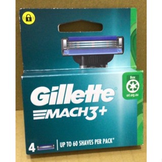河猴家居ⒽGillette吉列鋒速三系列刮鬍刀頭補充包 1盒共4刀頭