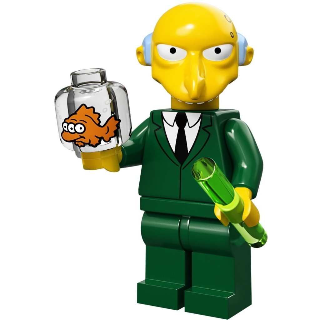 樂高 LEGO 71005 絕版 辛普森 第1代 16 伯恩斯 人偶 [快樂高手附發票]