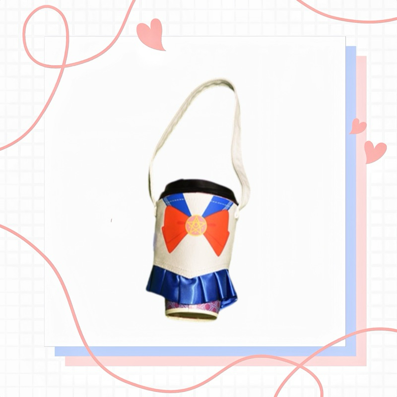 ☆現貨☆ 美少女戰士 月光仙子 水手月亮 凱擘影城 飲料提袋 飲料 杯套 杯袋