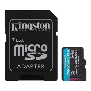 Kingston Canvas GoPlus U3 V30 4K MicroSD記憶卡64GB 金士頓 公司貨