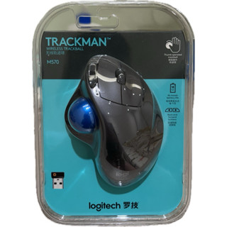 羅技 Logitech TRACKMAN M570 無線 軌跡球 滑鼠 滑鼠 USB無線 人體工學 多機能