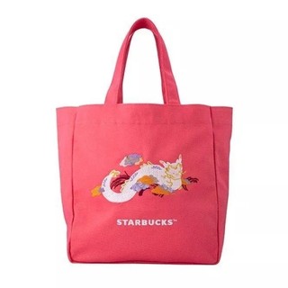 ［現貨］STARBUCKS 星巴克 2024 新春限定版祥龍提袋、外出袋、購物袋