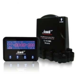 《LA LA車材》征服者 CRO-7008H GPS分離式全頻雷達測速器｜測速器專賣店