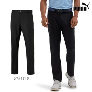 ＊立航高爾夫＊PUMA GOLF男長褲 #57818101 吸濕排汗 彈性極佳 舒適,黑