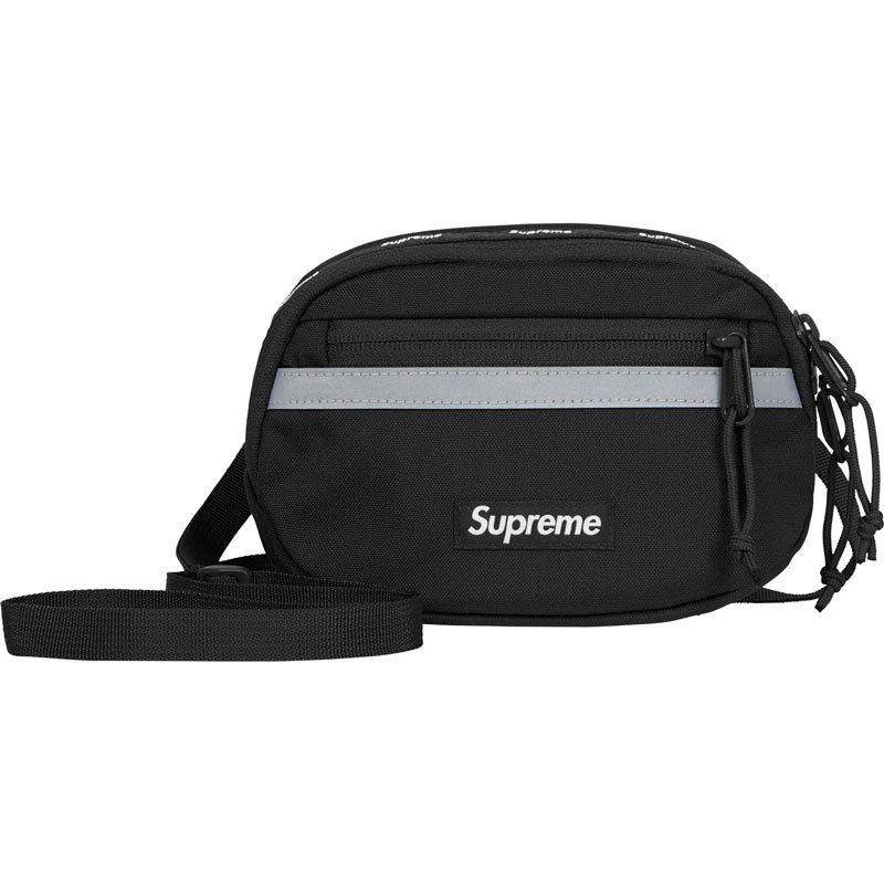 SUPREME FW24 MINI SIDE BAG 3M反光 CORDURA 尼龍 迷你 側背包 (黑色) 化學原宿