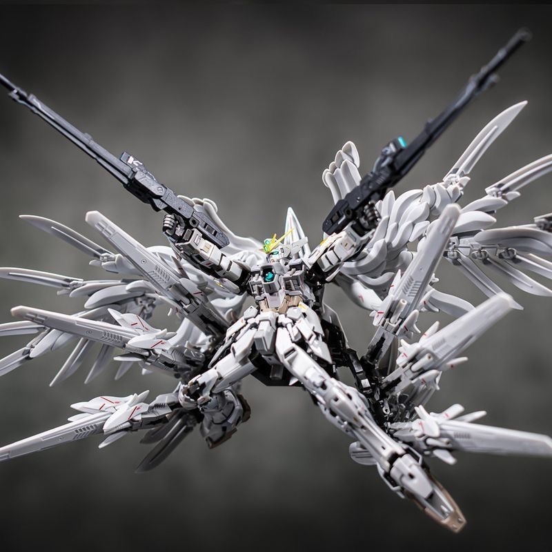 大班8827 fix白雪姬飛翼 掉毛天使 MG1:100拼裝模型 附12支矮星炮