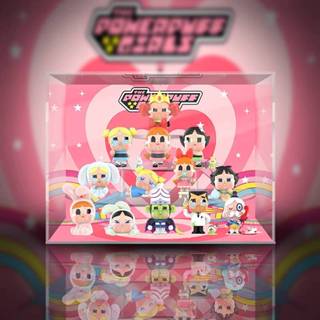 🐾【小白柑仔店】現貨⭐️POPMART 泡泡瑪特⭐️拉布布 哭娃 SP娃 毛絨吊飾、盲盒 專屬場景展示盒~馬卡龍