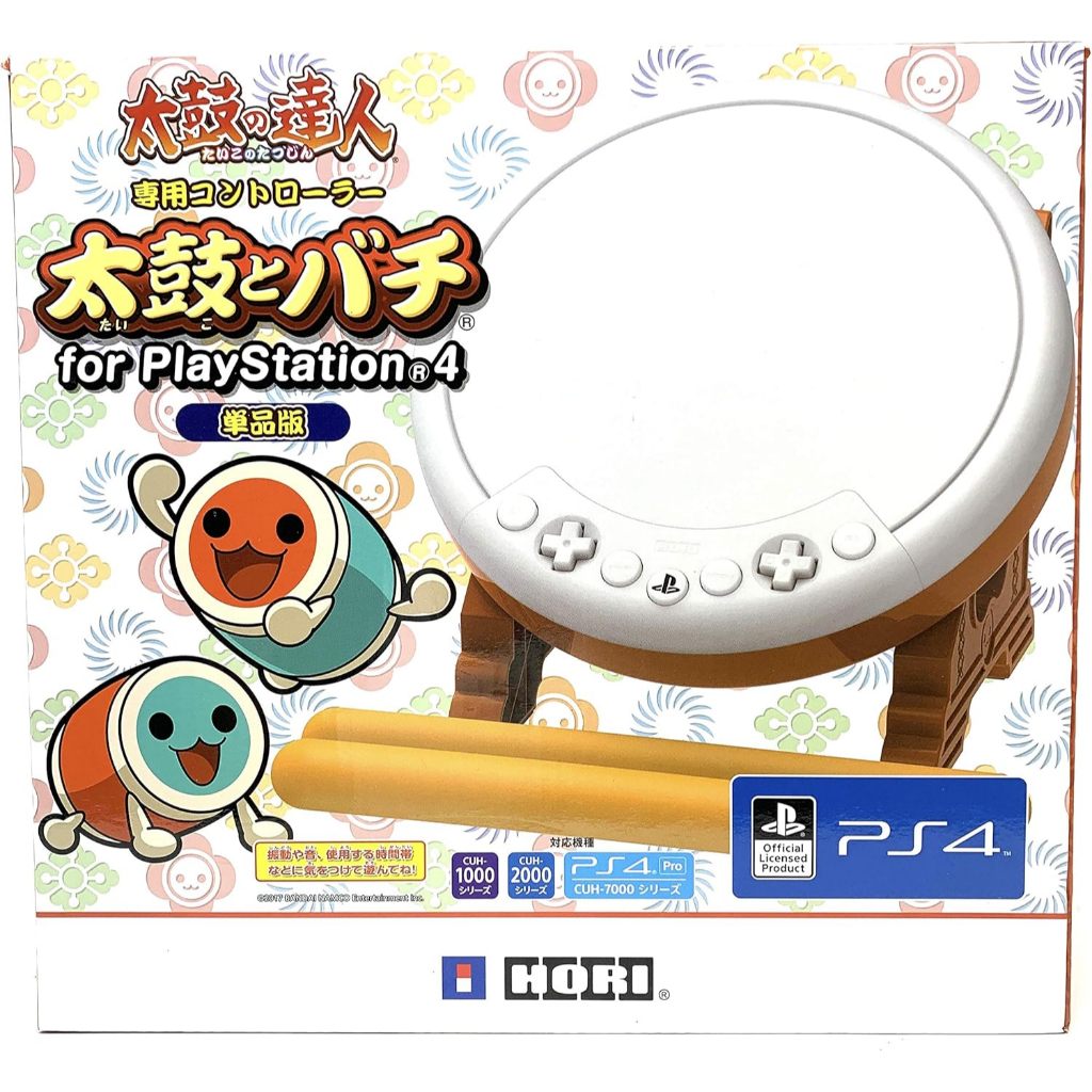 全新未拆 PS4 太鼓之達人 HORI 鼓 原廠鼓 (不含遊戲) 太鼓達人 和田咚 和田咔 太鼓