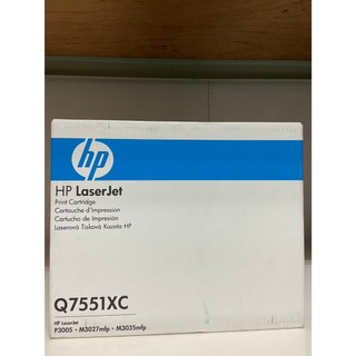 HP Q7551XC 原廠碳粉匣