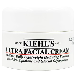 Kiehl s 契爾氏 冰河醣蛋白舒敏修護保濕霜 7ml (效期至2027/07)【Pinku】