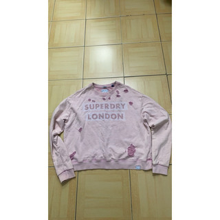 ［二手］Superdry London 女 純棉大學T