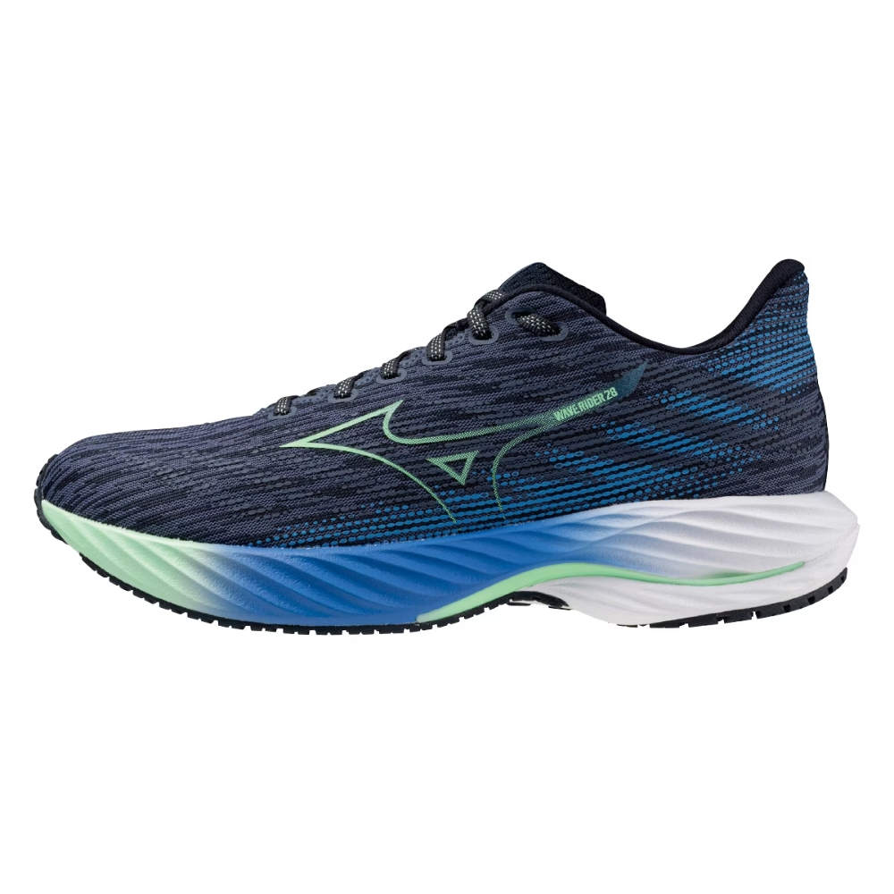 MIZUNO 美津濃 WAVE RIDER 28 男款慢跑鞋 J1GC240351