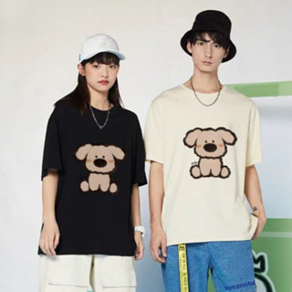 免運 TW純棉服飾 100%純棉夏季短袖T恤 潮流新款半袖休閒寬鬆ins百搭圓領純棉體恤