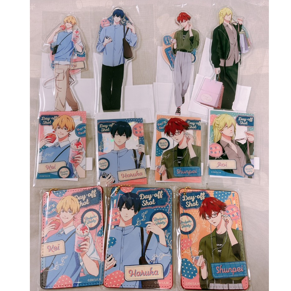 ⚾ 失憶投捕 ⚾ 日版 Day-off Shot 壓克力立牌 證件套  壓克力卡片 葉流火 要圭 藤堂葵 千早
