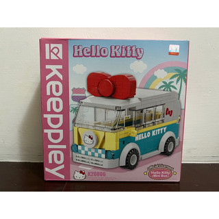 正版 現貨 Keeppley 三麗鷗 Hello kitty 迷你 巴士 積木 Sanrio