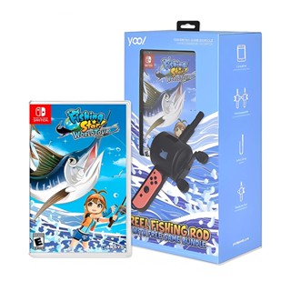 任天堂 NS Switch《釣魚明星 世界巡迴賽 釣竿同捆組》中文版 遊戲片