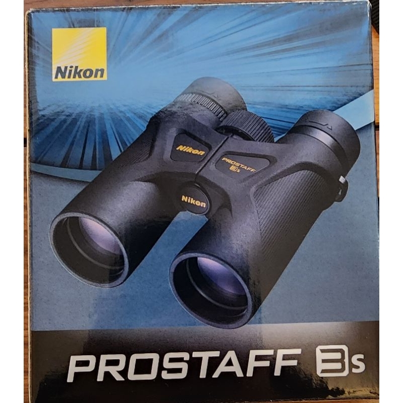 二手極新Nikon 尼康 PROSTAFF 3S 8x42 雙筒望遠鏡 充 氮防水(觀鳥 賞景 旅遊 - 國祥公司貨）