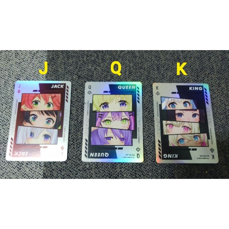 最後下殺 hololive 撲克牌 hololive production 朝氣Chill遊 單張價 盲抽卡包