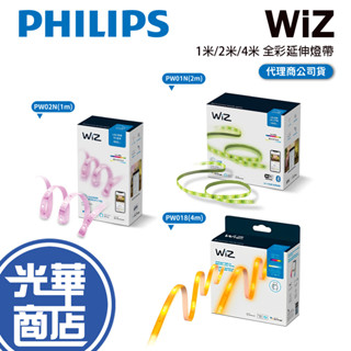 Philips 飛利浦 WiZ Wi-Fi 全綵燈帶 PW01N/PW02N/PW018 全綵燈條 延伸燈帶 光華商場