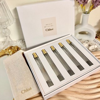⭐️Chloe 仙境花園香氛限量禮盒 10ml*5入(煙雨茉莉+淺吻含羞草+木蘭詩語+大馬士革玫瑰+北國雪松+袋子)