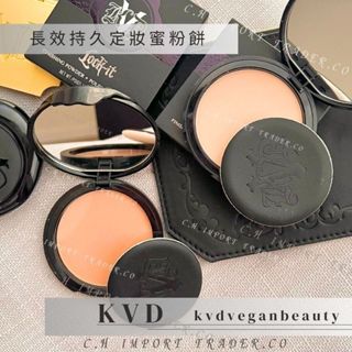 E發票🇺🇸現貨在臺🔜KVD 蜜粉餅 霧面控油 啞光 定妝持久 粉餅 Kat Von D KVD beauty