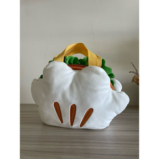 ［二手］刈包造型提袋 日本東京迪士尼樂園 米奇 刈包 療癒系材質 手提袋