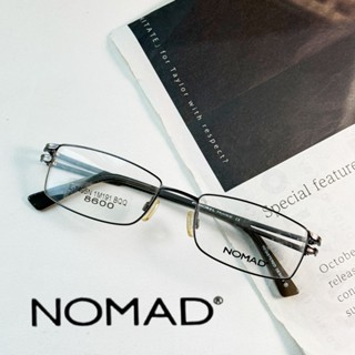【NOMAD 】法國經典黑貓品牌｜法國製｜ 黑｜ 鐵灰｜雙色｜鏡框出清 ｜長方框｜附原廠盒