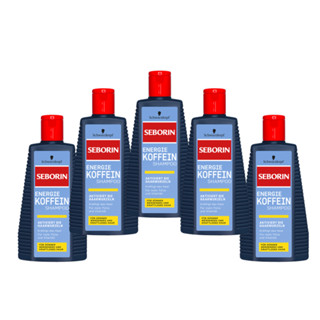 【施華蔻】 Seborin 咖啡因洗髮露 250ml 5入組【下單加碼再送1入】