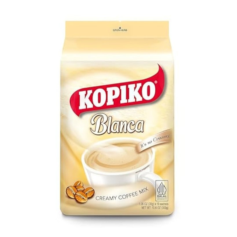 KOPIKO CAFE BLANCA Smooth Creamy Coffee_30g/10