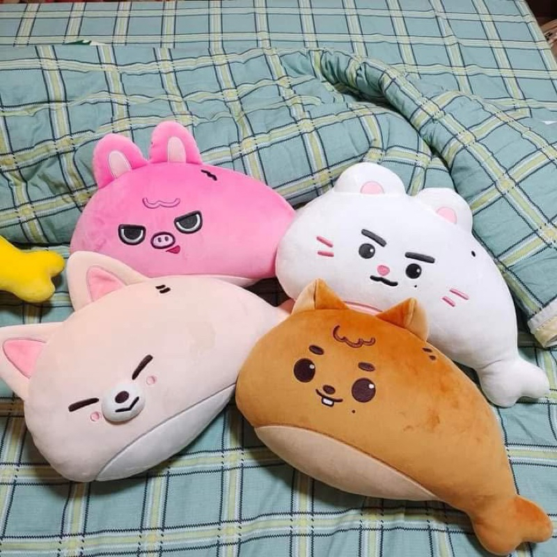 💝現貨💝Stray Kids 飯製 飯制 闊卡 甲魚 抱枕 quokka 韓知城 HAN skzoo 知城 skz