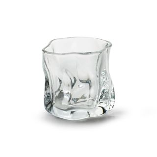 荷蘭Jodeco Glass玻璃花器/ Mirre不規則立體方瓶/ 透明/ 高7.5 cm eslite誠品