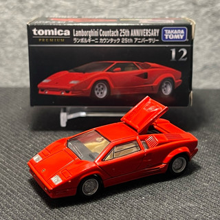 Tomica premium 黑盒 12 藍寶堅尼 Lamborghini Countach 25th紀念 lp400