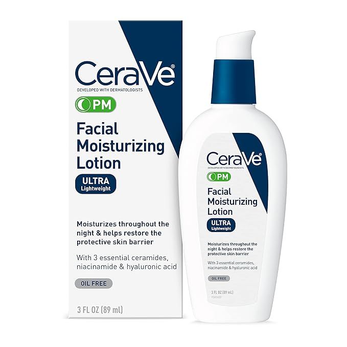 CeraVe適樂膚PM臉部夜間保濕乳液