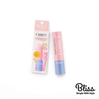 現貨在臺 泰國 CIBIO'2 蜜桃果香護唇膏 保濕滋潤 保證正品