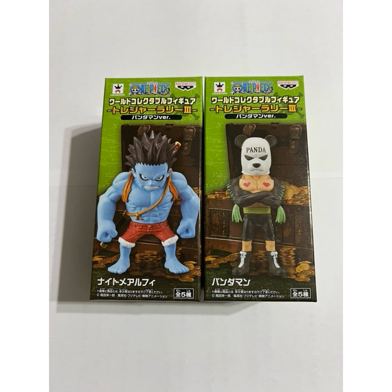 [正版現貨]日版金證 黃金之心 WCF one piece 海賊王 航海王 惡夢魯夫 夢魘魯夫 熊貓人