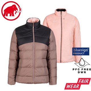 【MAMMUT 長毛象 女 Whitehorn兩穿羽絨外套《深摩爾褐/夕沙粉》】1013-01090/羽絨衣//悠遊山水