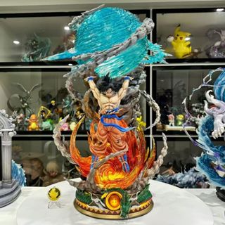 【限時折扣】七龍珠 悟空 元氣彈 站姿 公仔 GK 手辦 模型 玩偶 雕像 景品 二次元 動漫 周邊 桌面 機箱 擺件