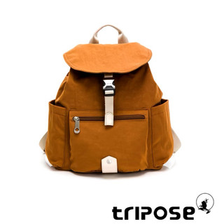 tripose MEMENTO微皺尼龍輕量後背包-小-稻禾駝 TPAXT020002AC3 NT$3180