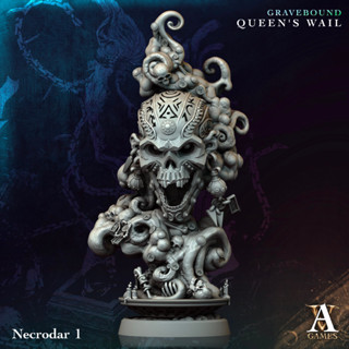 Tazo工坊[AVG] Necrodar pose1 死靈者 pose1 3D列印模型 GQW