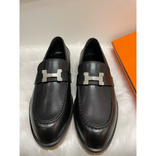全新Hermès FAUBOURG 愛馬仕樂福鞋38