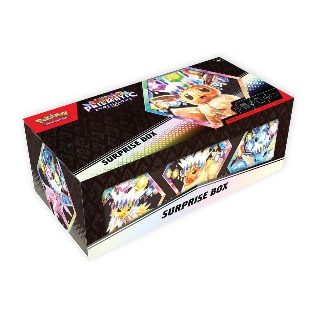 *現貨*美版 國際版(寶可夢 太晶慶典 伊布 驚喜盒) SV8.5 Prismatic Surprise Box