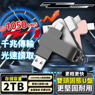 【小米有品】2tb隨身碟 手機隨身碟 usb隨身碟 手機硬碟 u盤 type c隨身碟 迷你隨身碟 高速隨身碟 行動硬碟