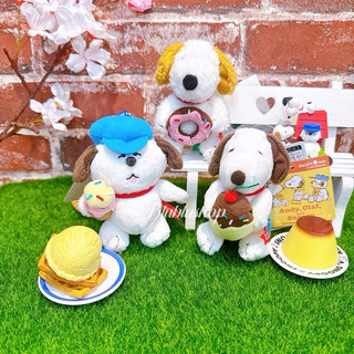 現貨 日本SNOOPYTOWN限定❗️OLAF Snoopy ANDY 史努比 歐拉夫 安迪 甜點 冰淇淋 娃娃 吊飾