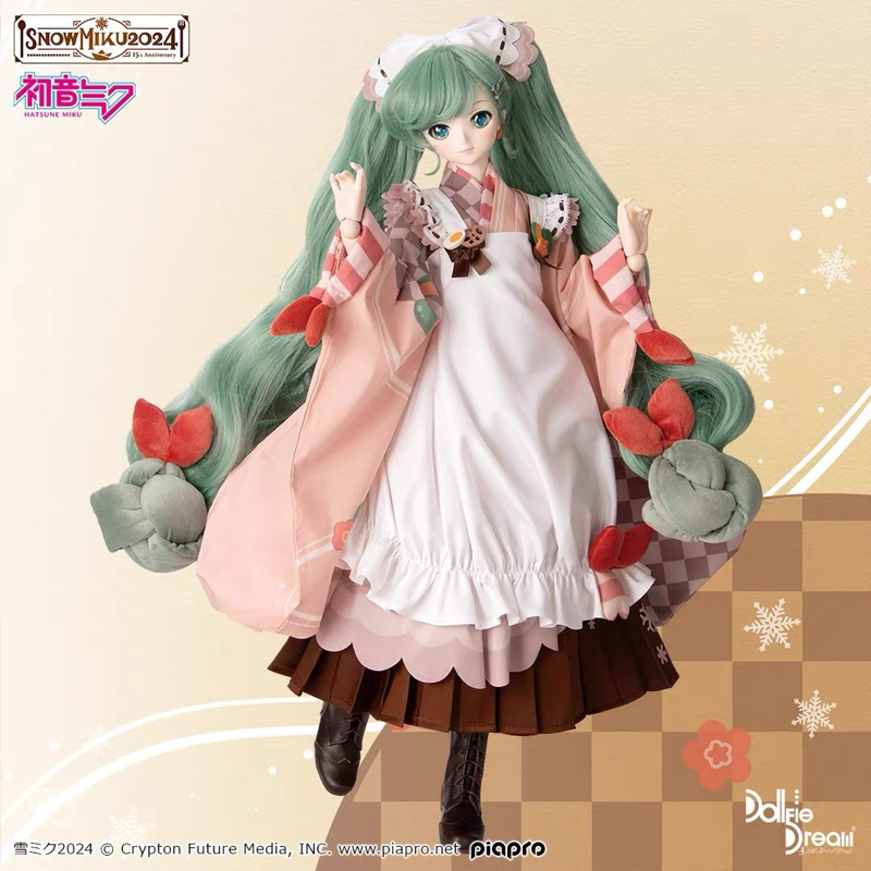 台現❄️volks 2024 雪初音 三分娃衣大全套｜dd 適用 初音 未來 dollfie dream