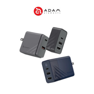 【ADAM亞果元素】GaN Hub 65W 氮化鎵影像傳輸電源供應器 影像傳輸 HDMI 4K 充電頭 快充頭 快充