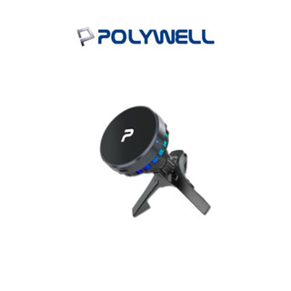 【POLYWELL】Magsafe Qi2 15W無線車充支架 半導體致冷散熱 無線車充 車用支架 手機支架 充電支架