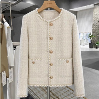 Love more現貨M❤️【90%白鴨絨+30%羊毛】米白色羽絨外套(S-XL)